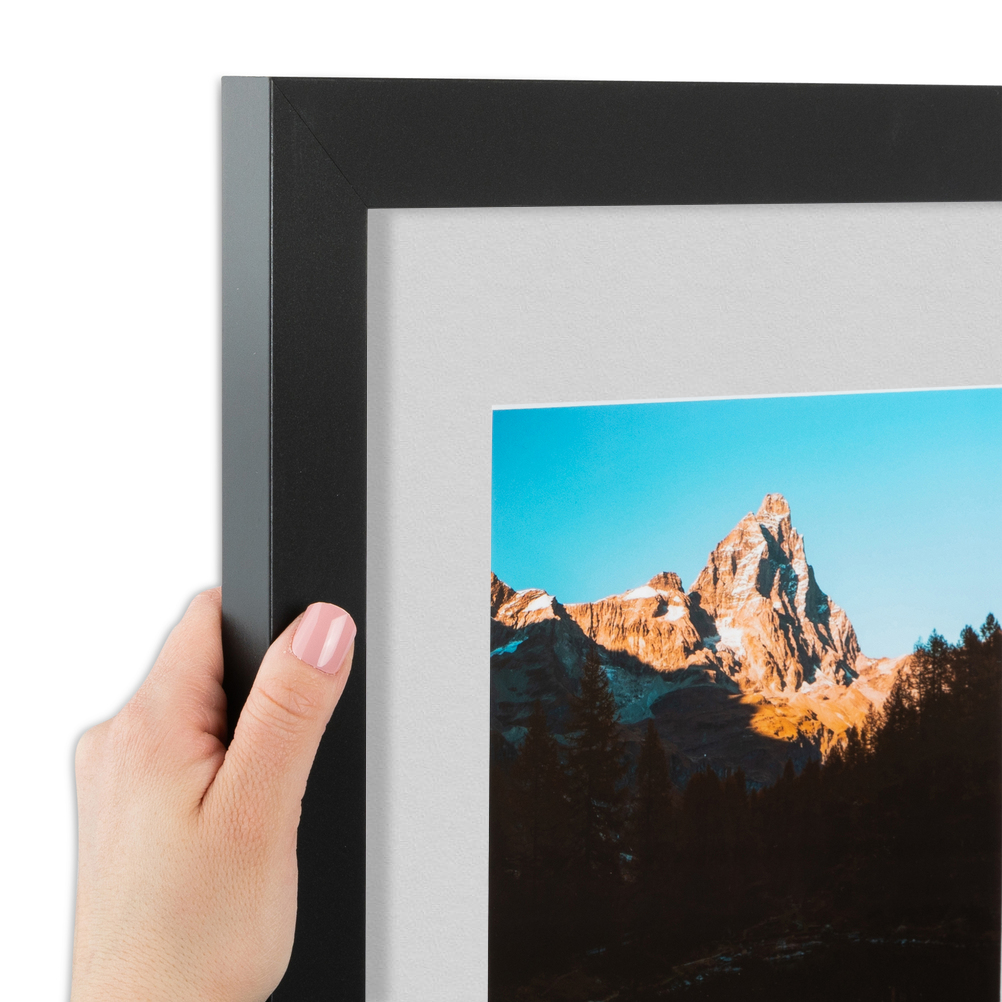 ArtToFrames matt 24x24 schwarzer Bilderrahmen mit 2" Matte, 20x20 Öffnung 3926 - Bild 222 von 489