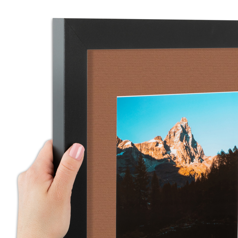 ArtToFrames matt 24x24 schwarzer Bilderrahmen mit 2" Matte, 20x20 Öffnung 3926 - Bild 126 von 489