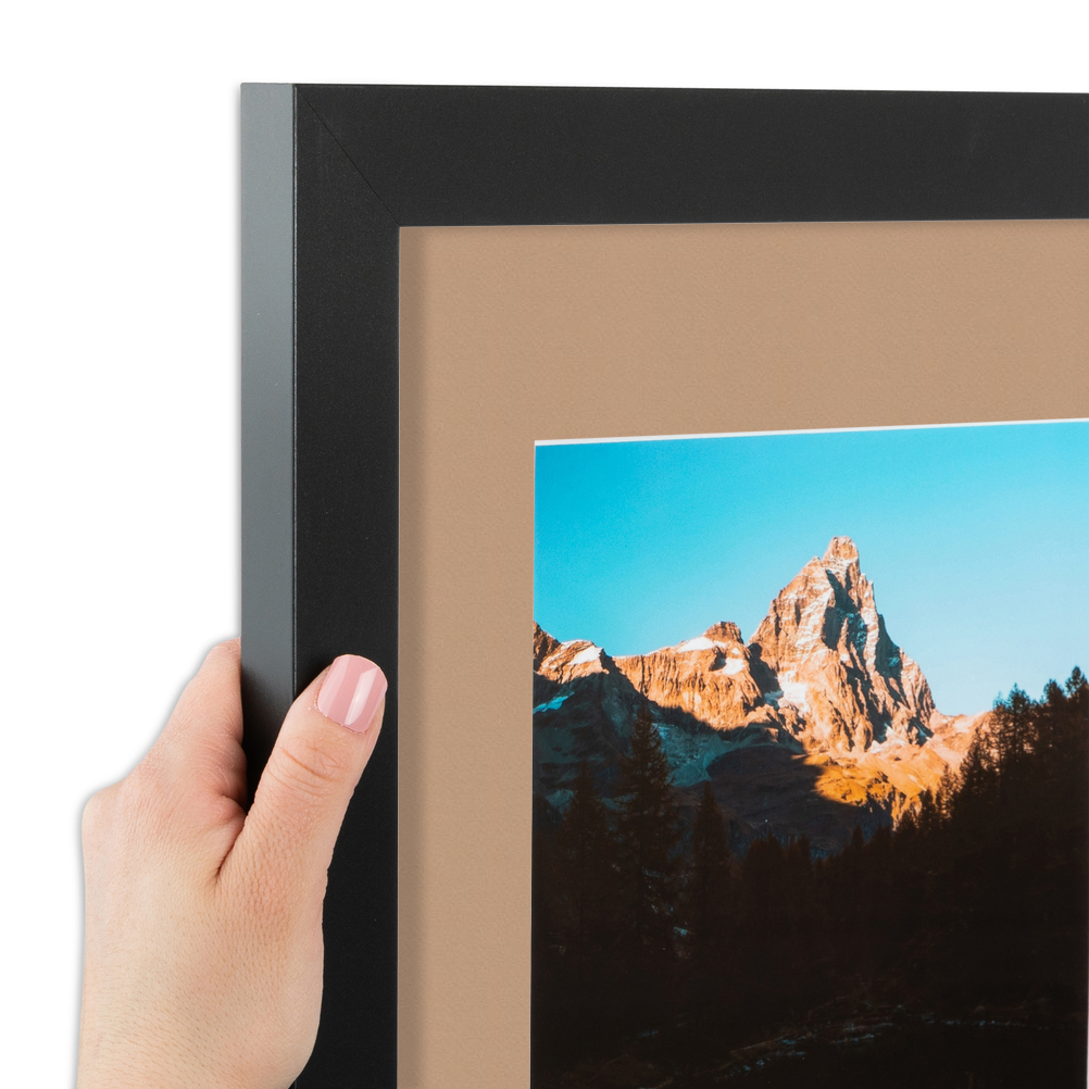 ArtToFrames matt 24x24 schwarzer Bilderrahmen mit 2" Matte, 20x20 Öffnung 3926 - Bild 118 von 489