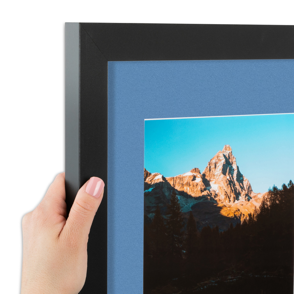ArtToFrames matt 24x24 schwarzer Bilderrahmen mit 2" Matte, 20x20 Öffnung 3926 - Bild 70 von 489
