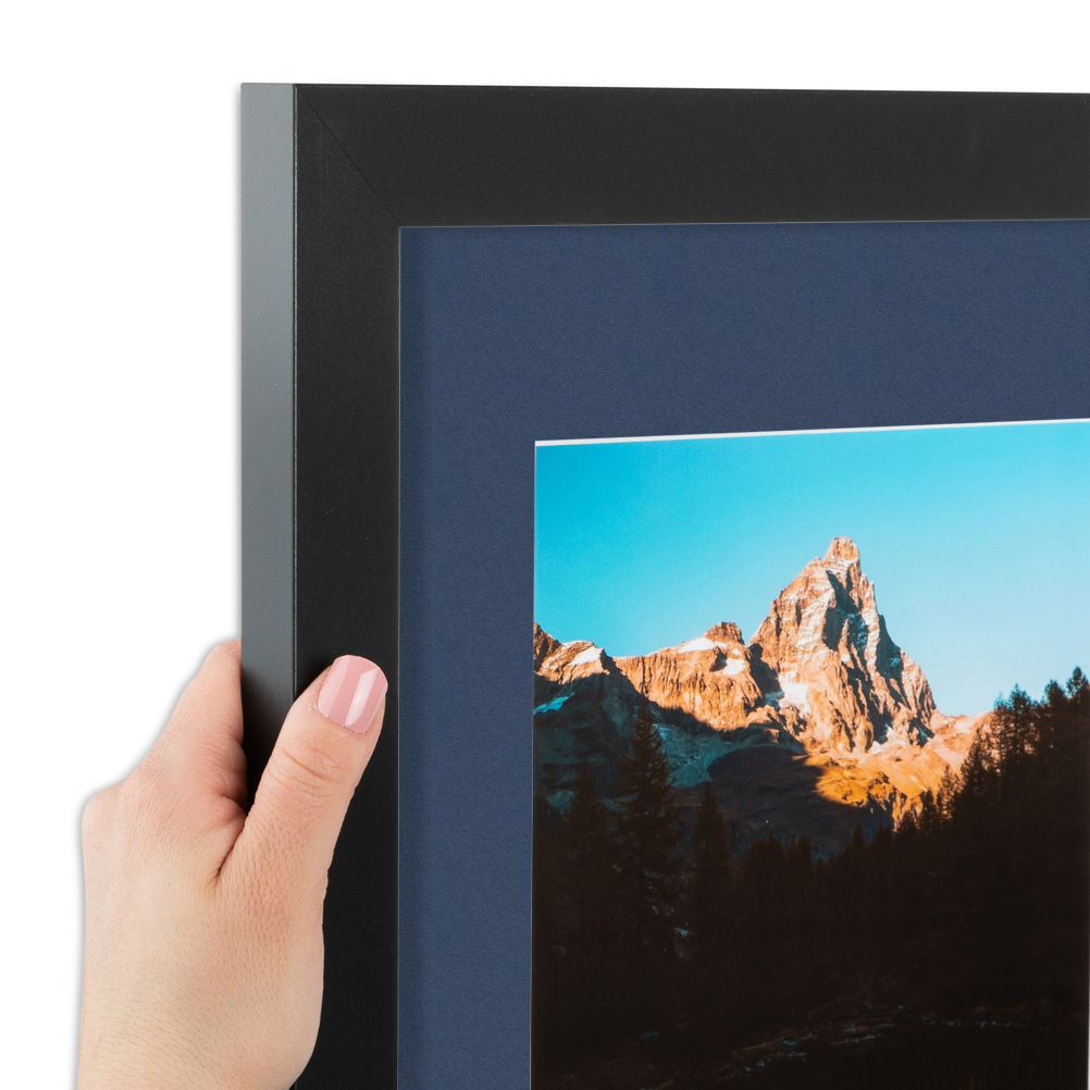 ArtToFrames matt 24x24 schwarzer Bilderrahmen mit 2" Matte, 20x20 Öffnung 3926 - Bild 78 von 489