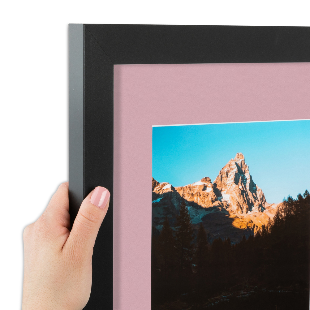 ArtToFrames matt 24x24 schwarzer Bilderrahmen mit 2" Matte, 20x20 Öffnung 3926 - Bild 318 von 489