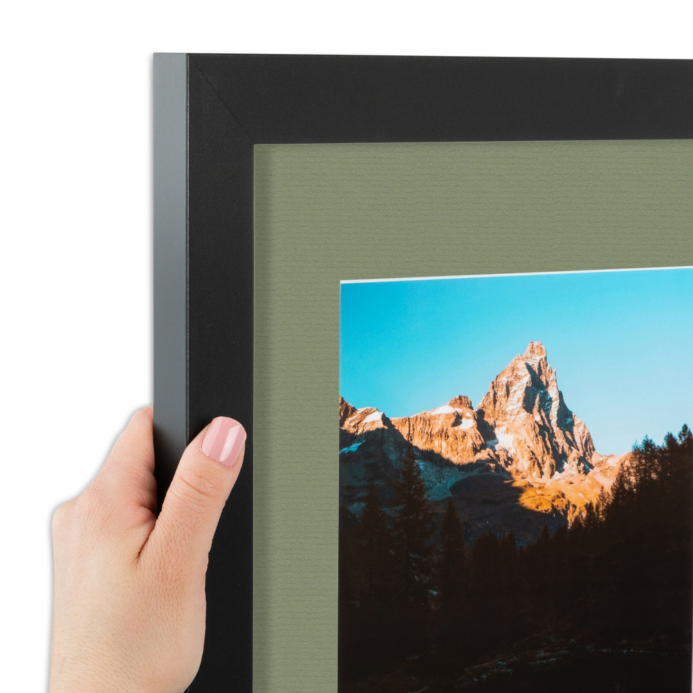 ArtToFrames matt 24x24 schwarzer Bilderrahmen mit 2" Matte, 20x20 Öffnung 3926 - Bild 190 von 489