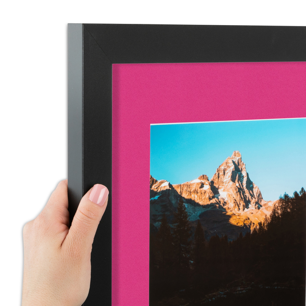 ArtToFrames matt 24x24 schwarzer Bilderrahmen mit 2" Matte, 20x20 Öffnung 3926 - Bild 326 von 489