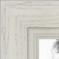 ArtToFrames 13x28 .875 wide 2WOMD8669 13 x 28 Picture Frame Traditional Cherry with Steps .
