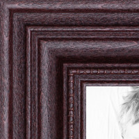 ArtToFrames Custom Picture Poster Frame  Cherry on Red Oak  .75" Wide Wood 4213 