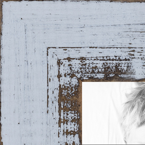16x20 Distressed White picture frame