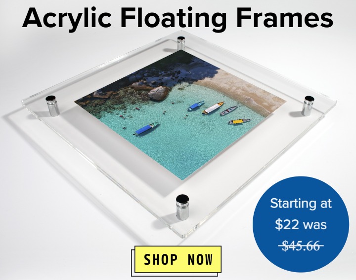 Acrylic Floating Frames 