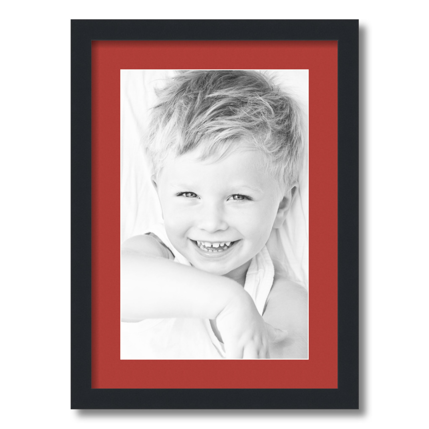 ArtToFrames Matted 15x21 Black Picture Frame with 2" Mat, 11x17 Opening 3926