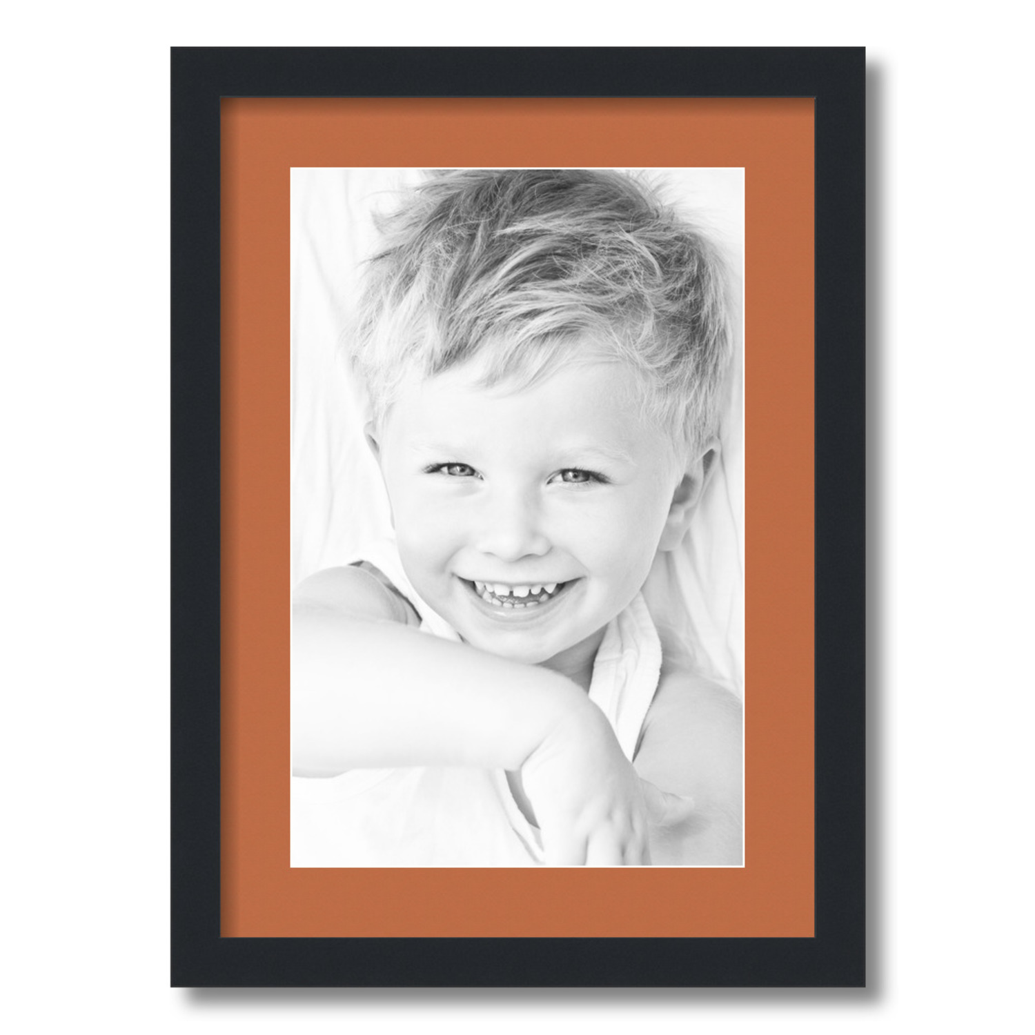 ArtToFrames Matted 15x21 Black Picture Frame with 2" Mat, 11x17 Opening 3926