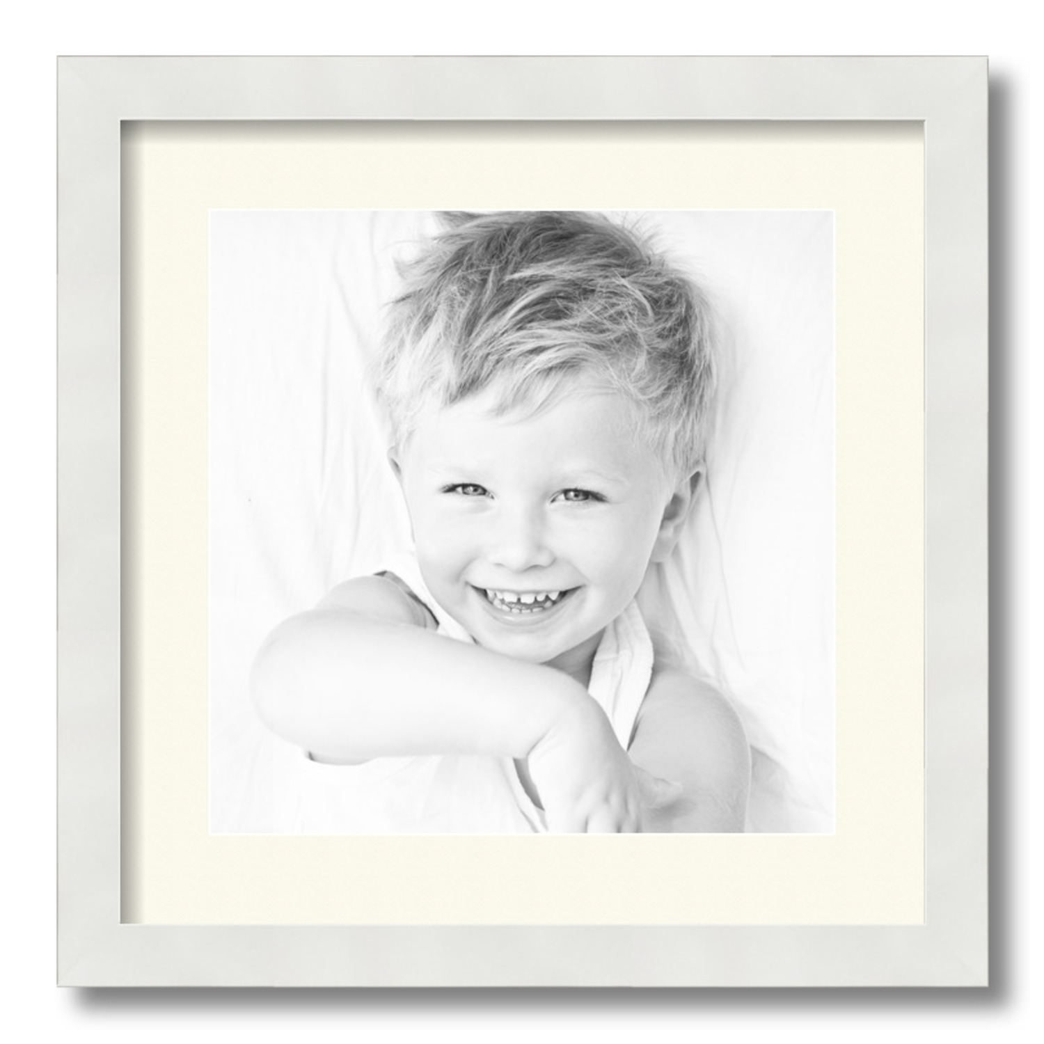 ArtToFrames Matted 16x16 White Picture Frame with 2" Mat, 12x12 Opening 3966 - Picture 458 of 489