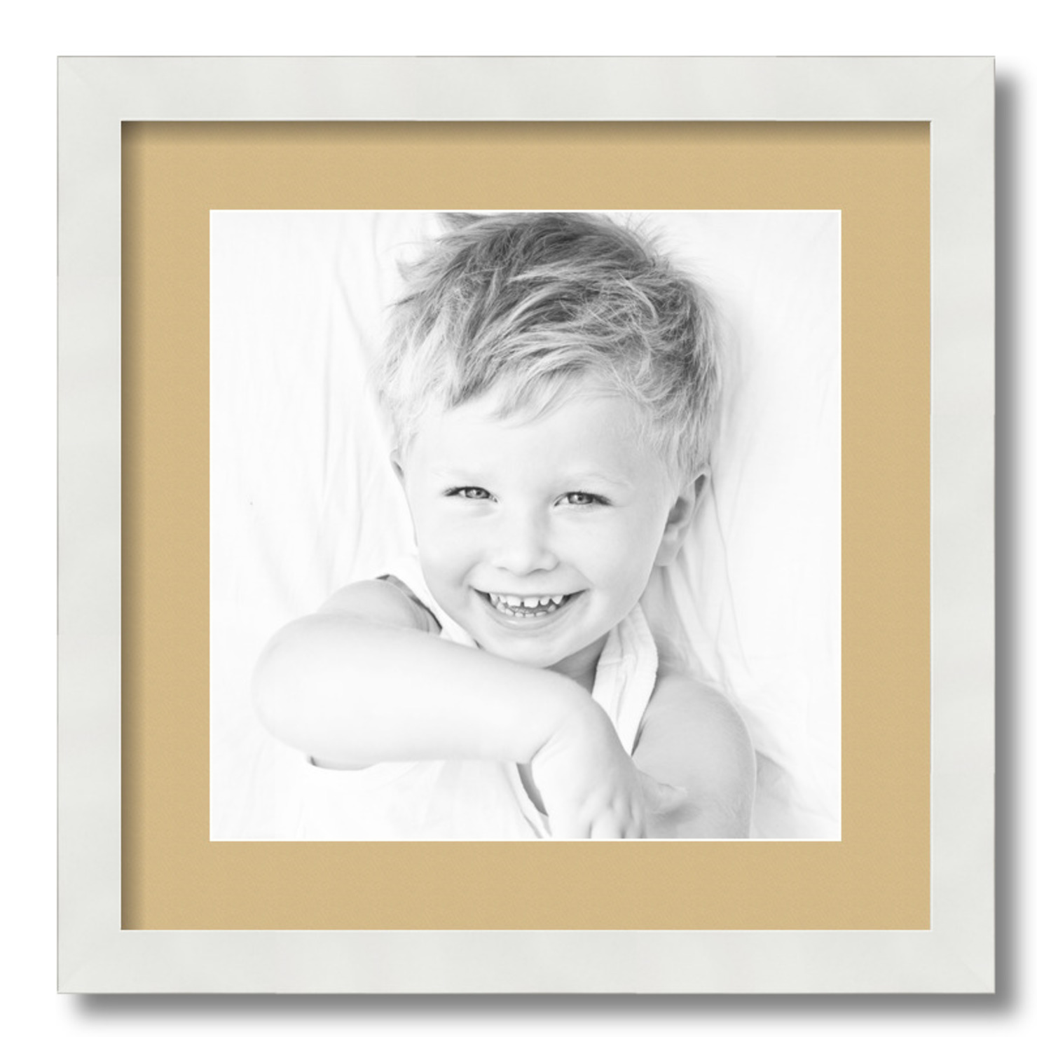 ArtToFrames Matted 16x16 White Picture Frame with 2" Mat, 12x12 Opening 3966 - Picture 162 of 489