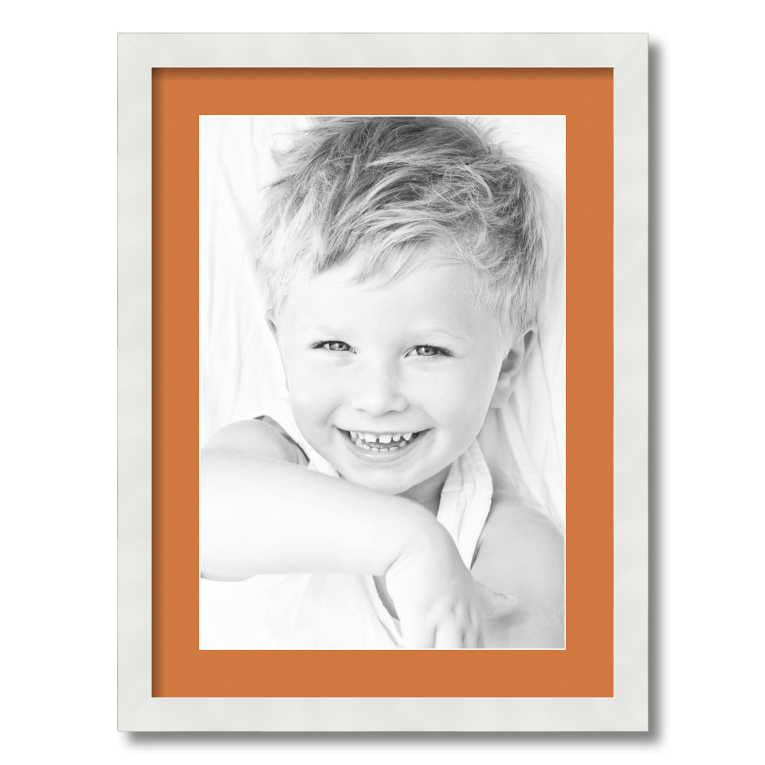 ArtToFrames Matted 17x23 White Picture Frame with 2" Mat, 13x19 Opening 3966