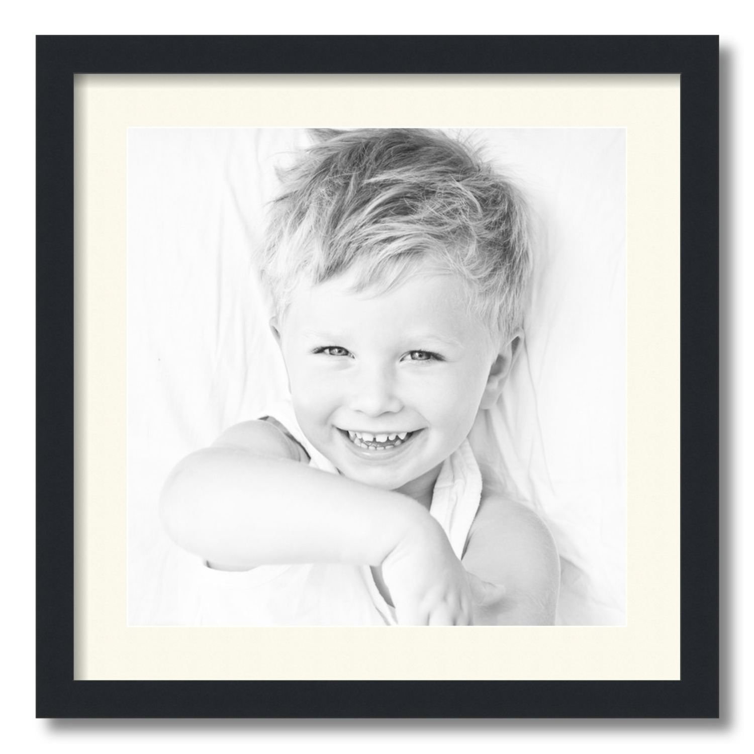 ArtToFrames Matted 20x20 Black Picture Frame with 2" Mat, 16x16 Opening 3926 - Picture 458 of 489