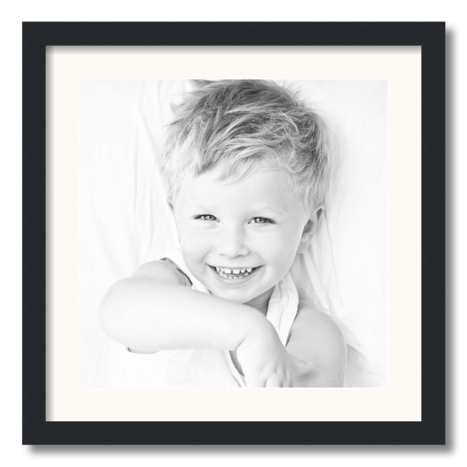ArtToFrames Matted 20x20 Black Picture Frame with 2" Mat, 16x16 Opening 3926 - Picture 474 of 489
