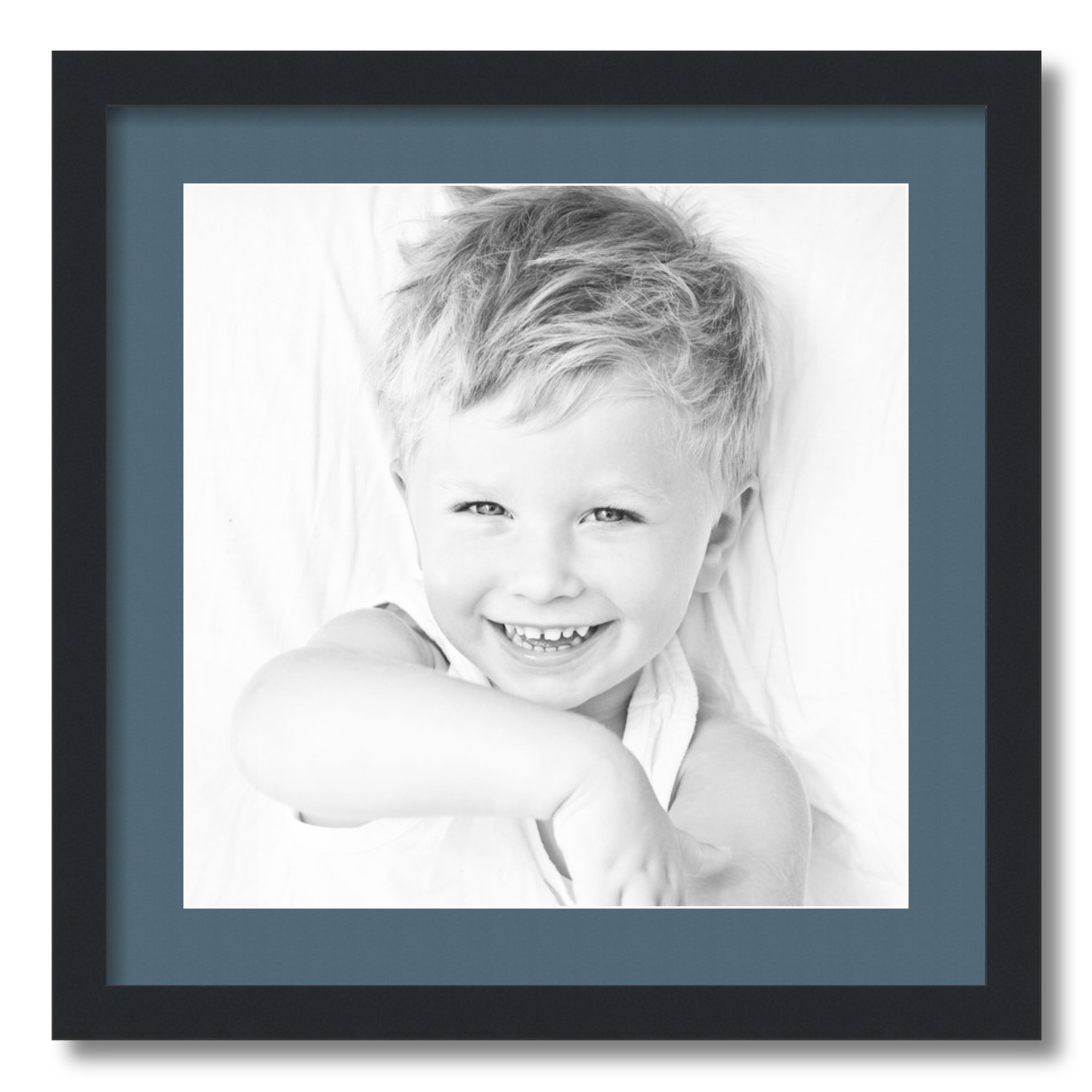 ArtToFrames Matted 20x20 Black Picture Frame with 2" Mat, 16x16 Opening 3926 - Picture 50 of 489