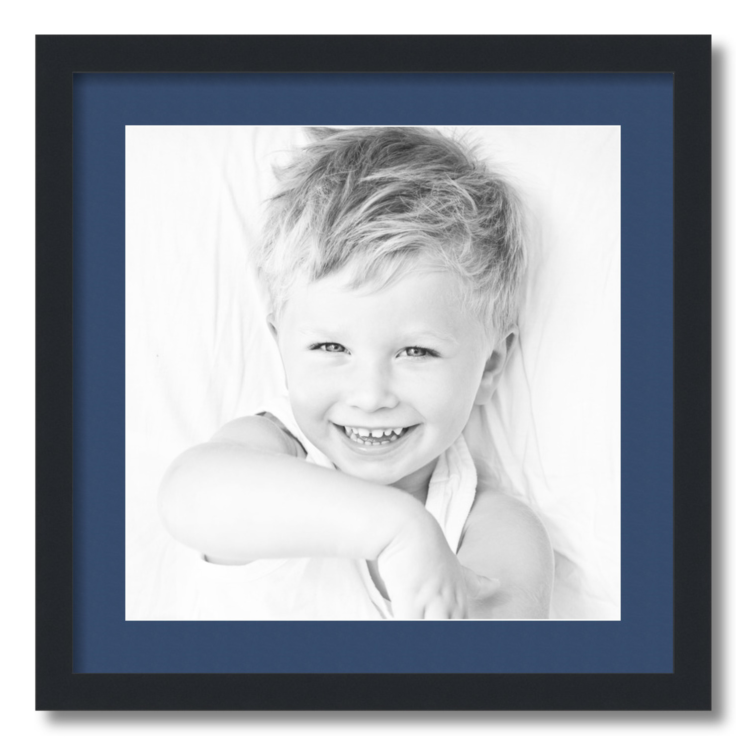ArtToFrames Matted 20x20 Black Picture Frame with 2" Mat, 16x16 Opening 3926 - Picture 42 of 489