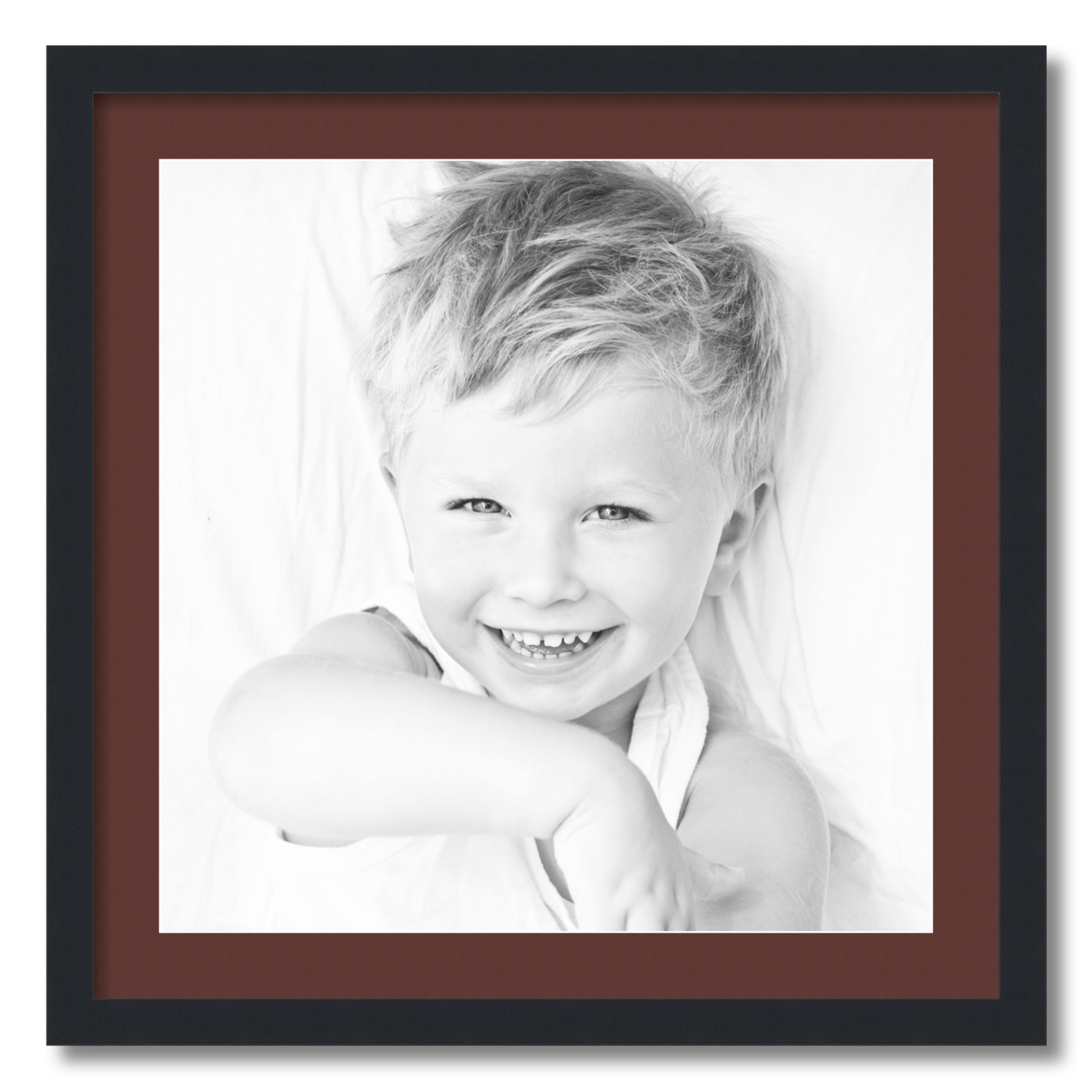 ArtToFrames matt 24x24 schwarzer Bilderrahmen mit 2" Matte, 20x20 Öffnung 3926 - Bild 346 von 489