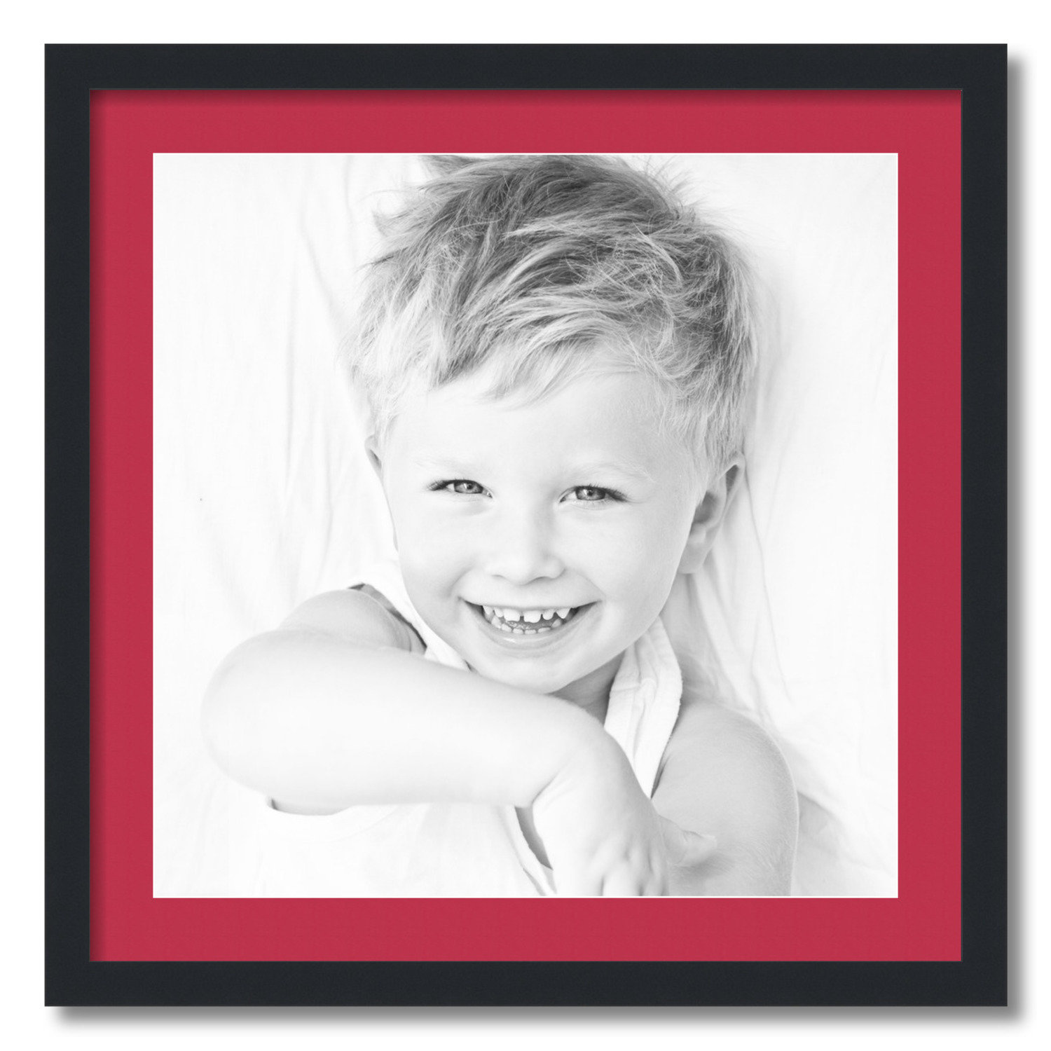 ArtToFrames matt 24x24 schwarzer Bilderrahmen mit 2" Matte, 20x20 Öffnung 3926 - Bild 362 von 489