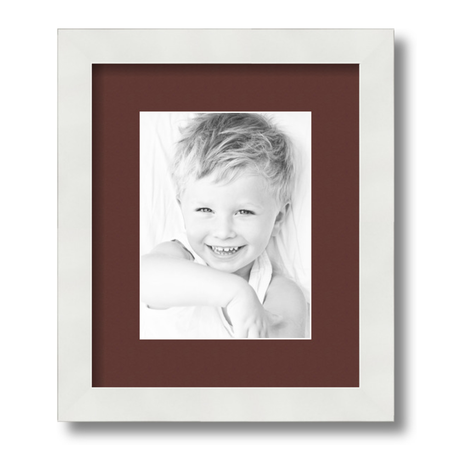 ArtToFrames Matted 10x12 White Picture Frame with 2" Mat, 6x8 Opening 3966 - Picture 346 of 489