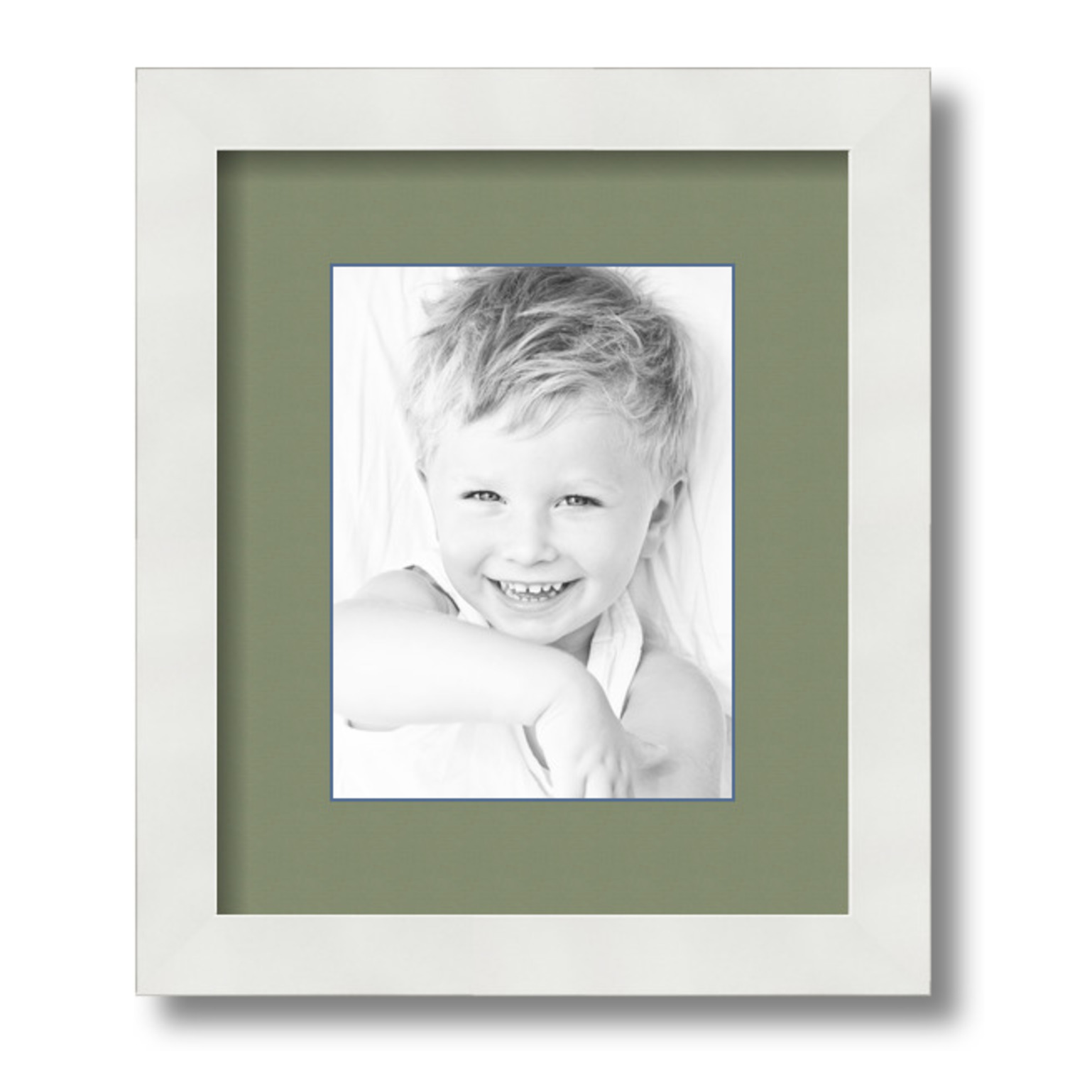 ArtToFrames Matted 10x12 White Picture Frame with 2" Mat, 6x8 Opening 3966 - Picture 186 of 489