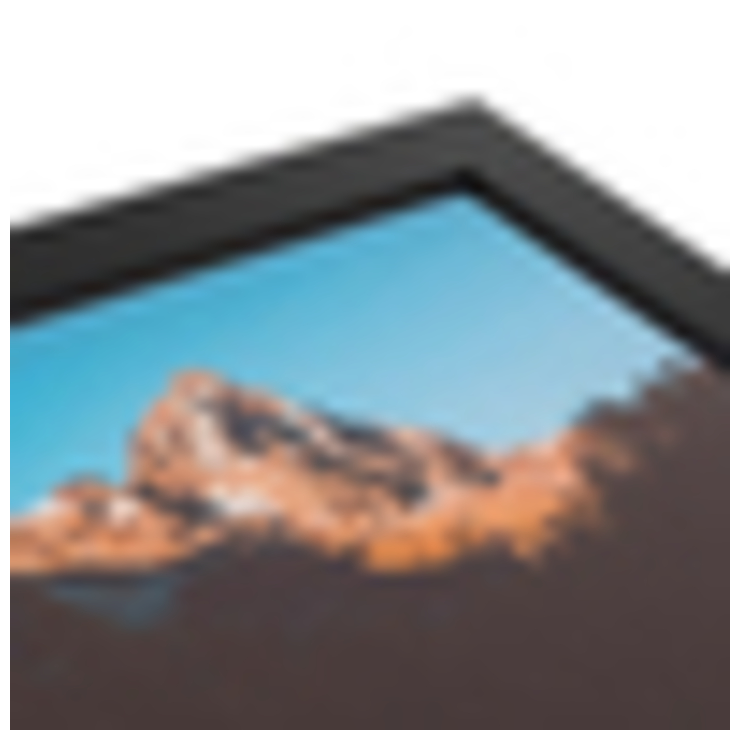 ArtToFrames 14 x 30" Modern Custom Picture Poster Frame 1.25" Wide A46KP - Picture 5 of 75