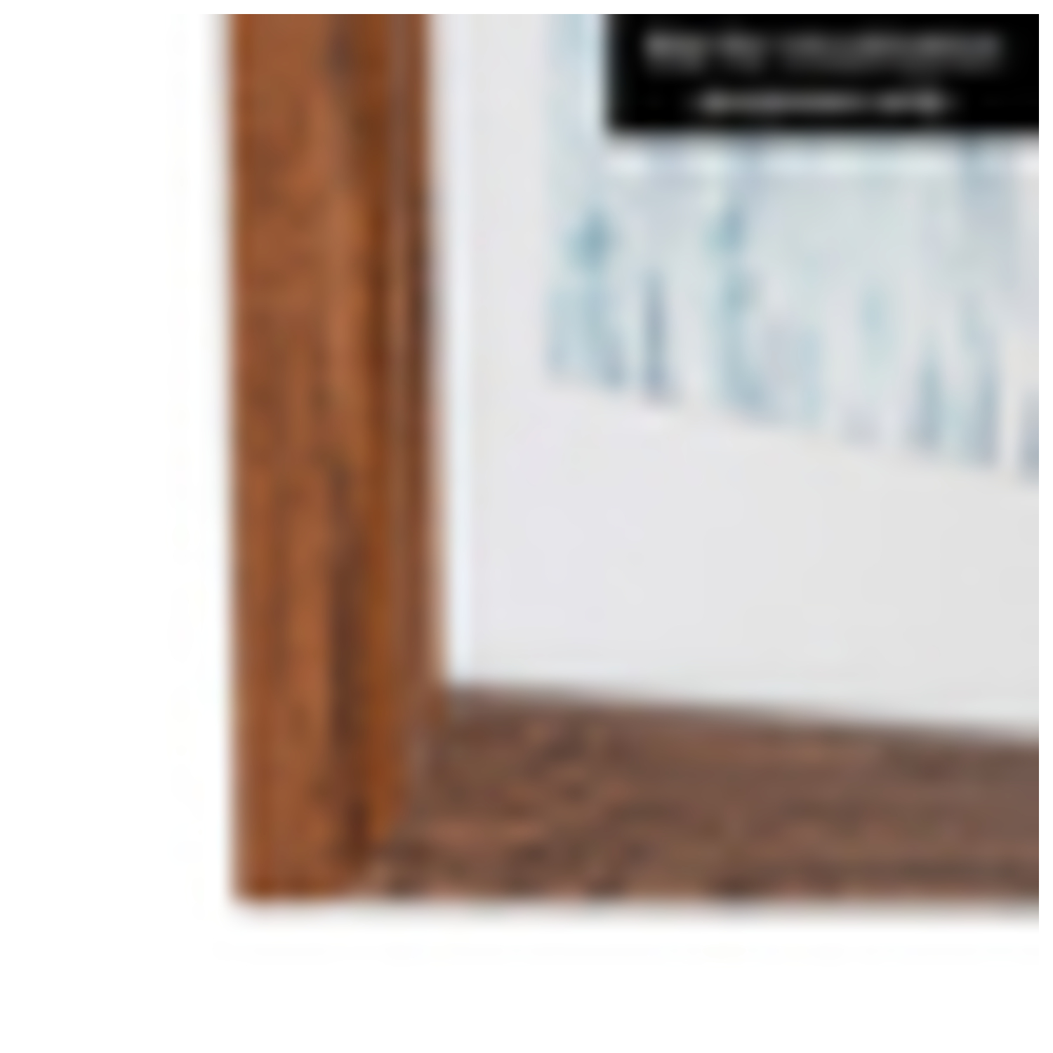 ArtToFrames 10 x 29" Traditional Custom Picture Poster Frame 1.25" Wide A8GU - Picture 25 of 29