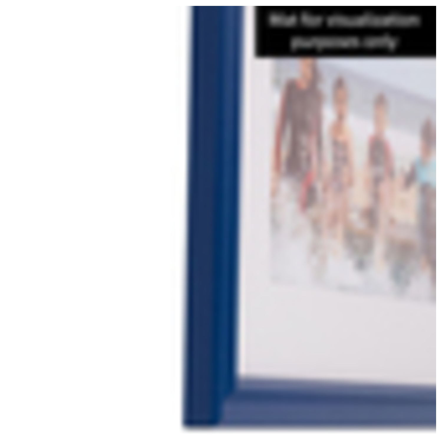 ArtToFrames 8 x 18" Traditional Custom Picture Poster Frame 1" Wide A9EG - Picture 10 of 44