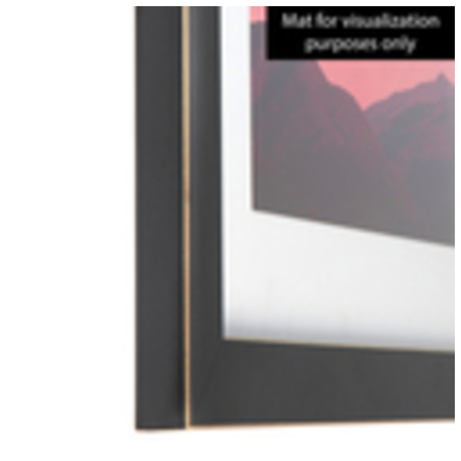 ArtToFrames 5 x 12" Modern Custom Picture Poster Frame 1.25" Wide A46AO - Picture 59 of 75