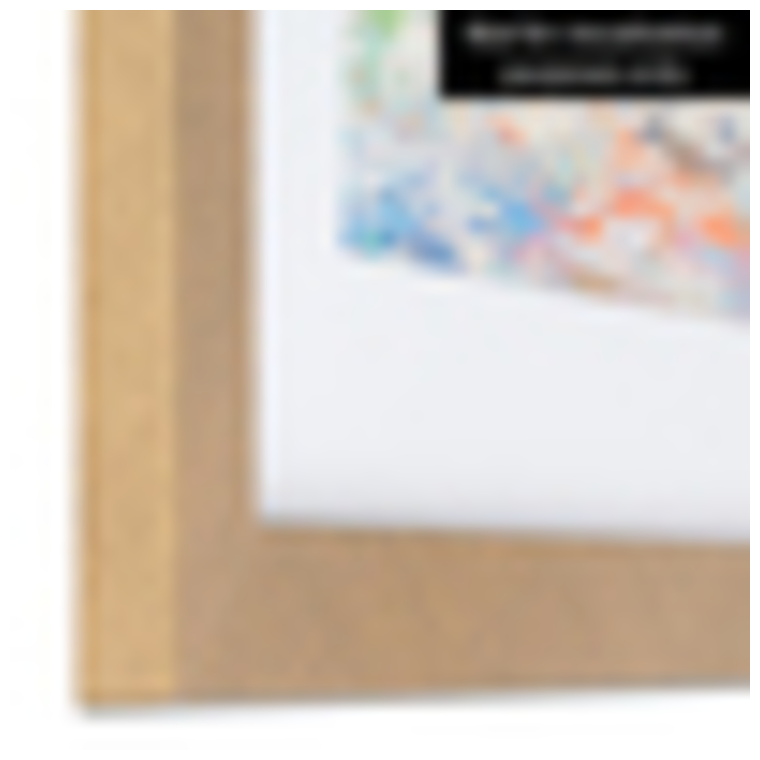 ArtToFrames 11 x 30" Modern Custom Picture Poster Frame 1.25" Wide A46HV - Picture 52 of 75