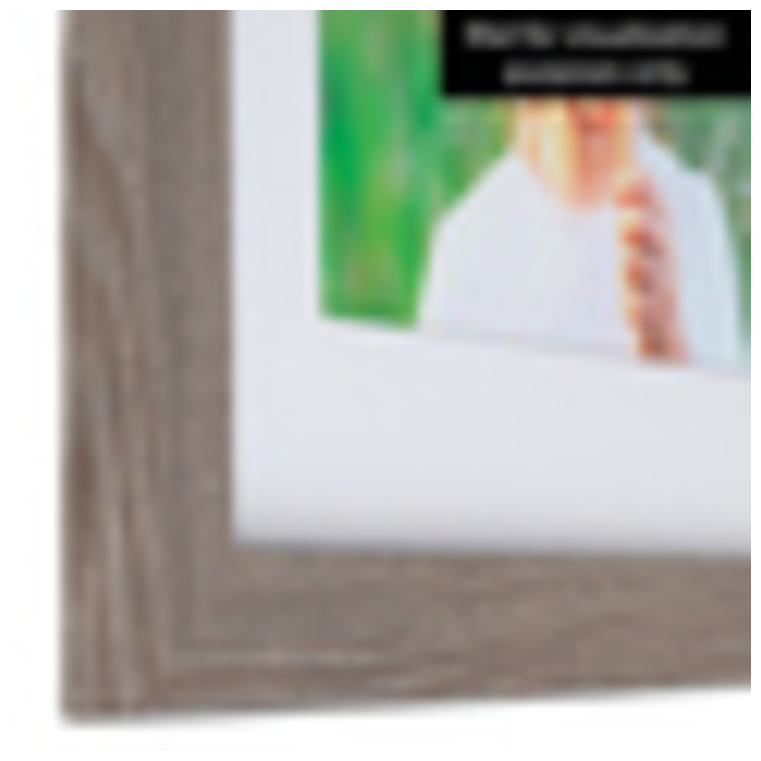 ArtToFrames 6 x 25" Modern Custom Picture Poster Frame 1.25" Wide A46CG - Picture 32 of 75