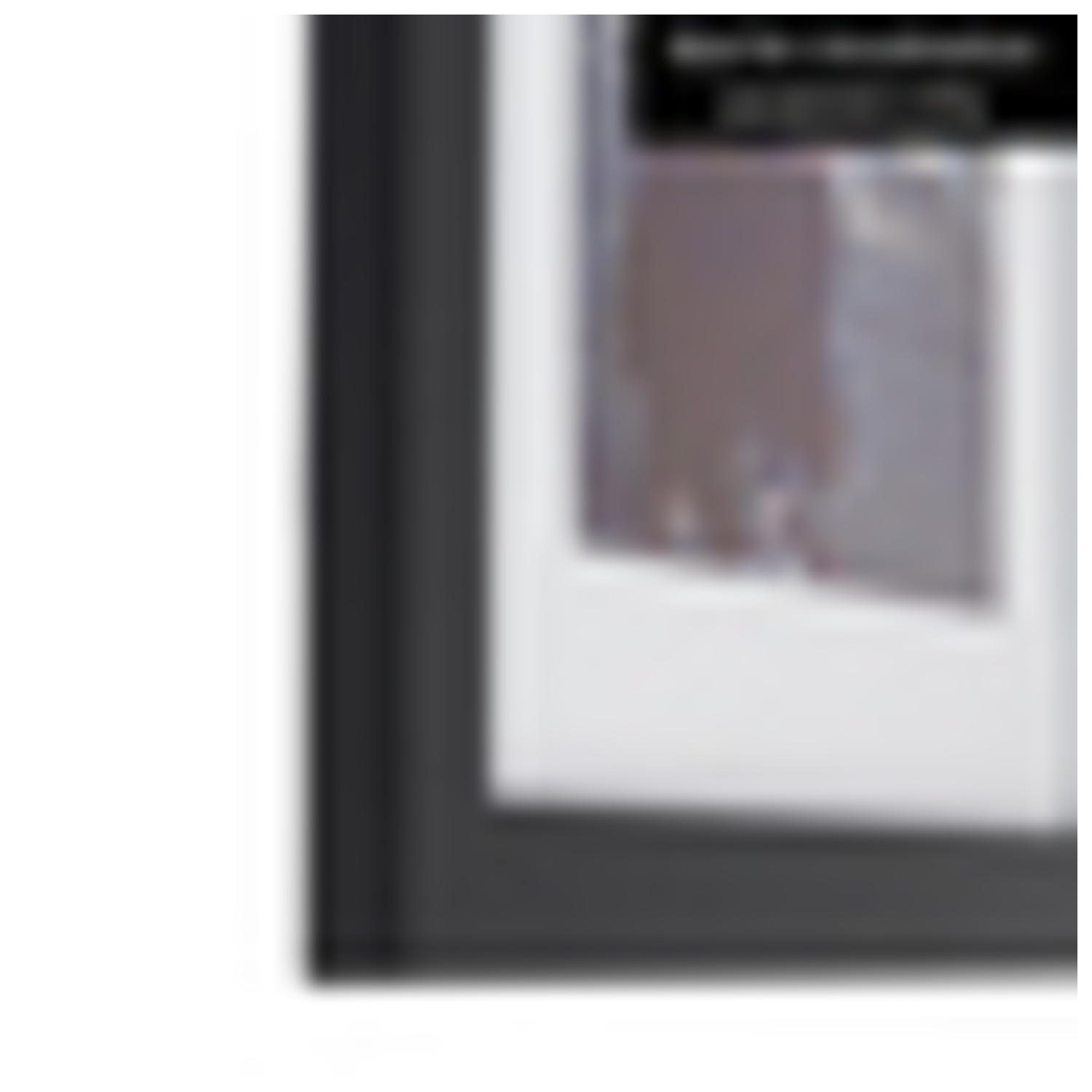 ArtToFrames 17 x 32" Modern Custom Picture Poster Frame 1.25" Wide A47NC - Picture 16 of 20