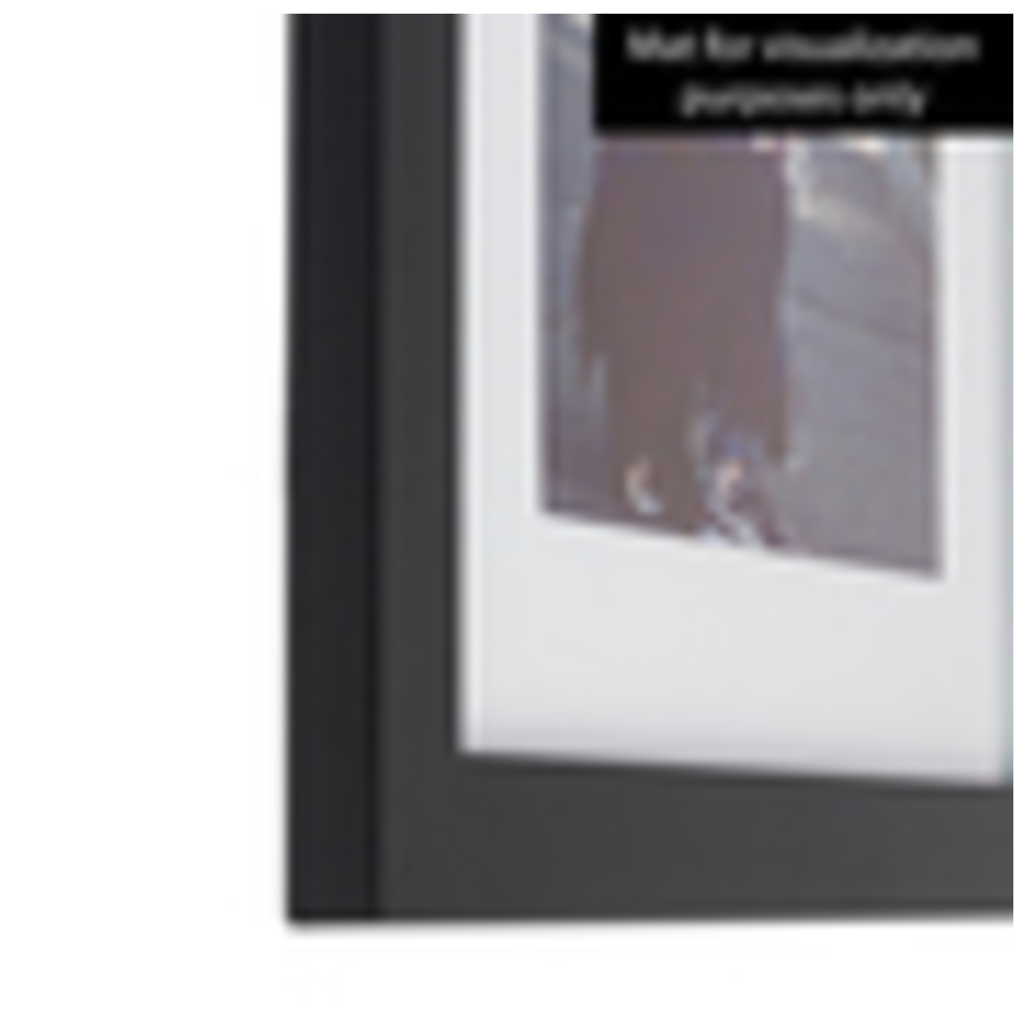 ArtToFrames 4 x 17" Modern Custom Picture Poster Frame 1.25" Wide A47N - Picture 16 of 20
