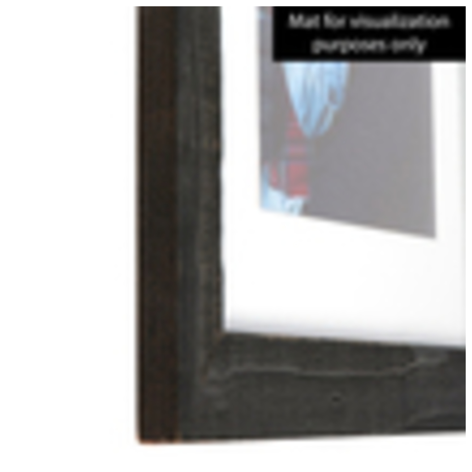 ArtToFrames 8 x 14" Rustic Custom Picture Poster Frame 1.5" Wide A53EC - Picture 4 of 19