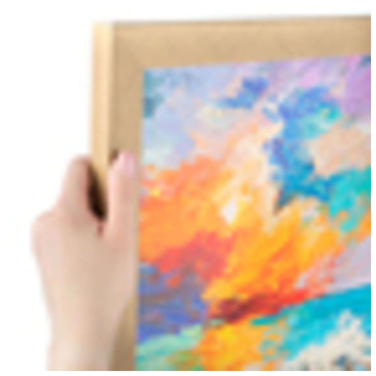 ArtToFrames 21 x 21" Modern Custom Picture Poster Frame 1.25" Wide A46PJ - Picture 51 of 75