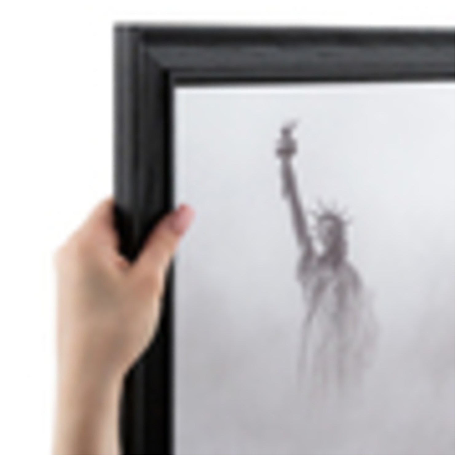 ArtToFrames 17 x 17" Modern Custom Picture Poster Frame 1.5" Wide A14MN - Picture 3 of 21