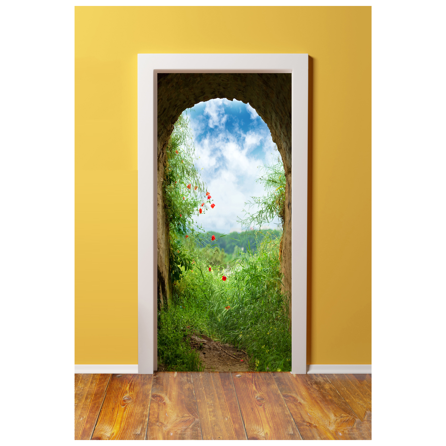 DoorPix 746 3D Door Sticker Decal Mural - Matte Bubble Free - Picture 8 of 90