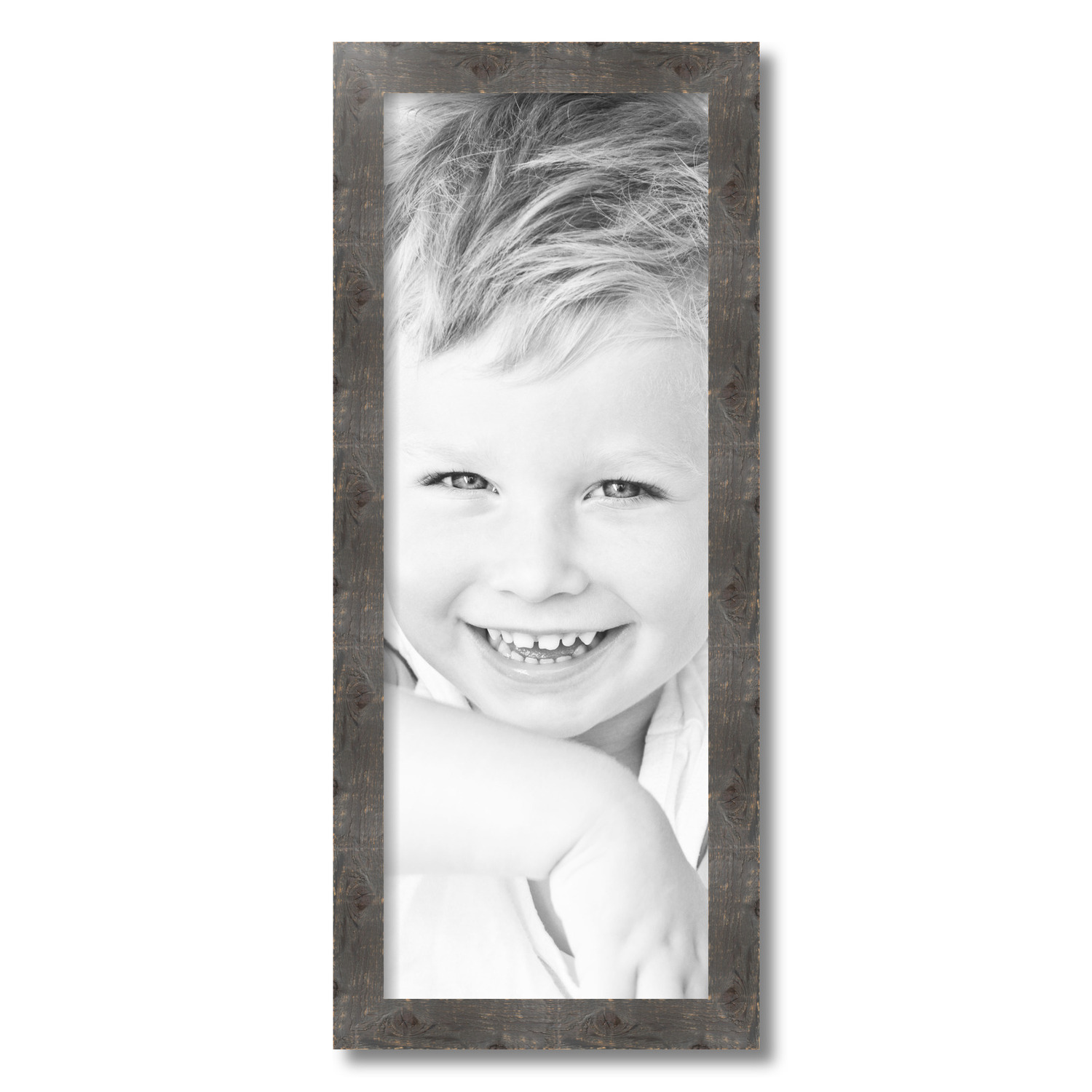 ArtToFrames 10 x 27" Rustic Custom Picture Poster Frame 1.5" Wide A53GS