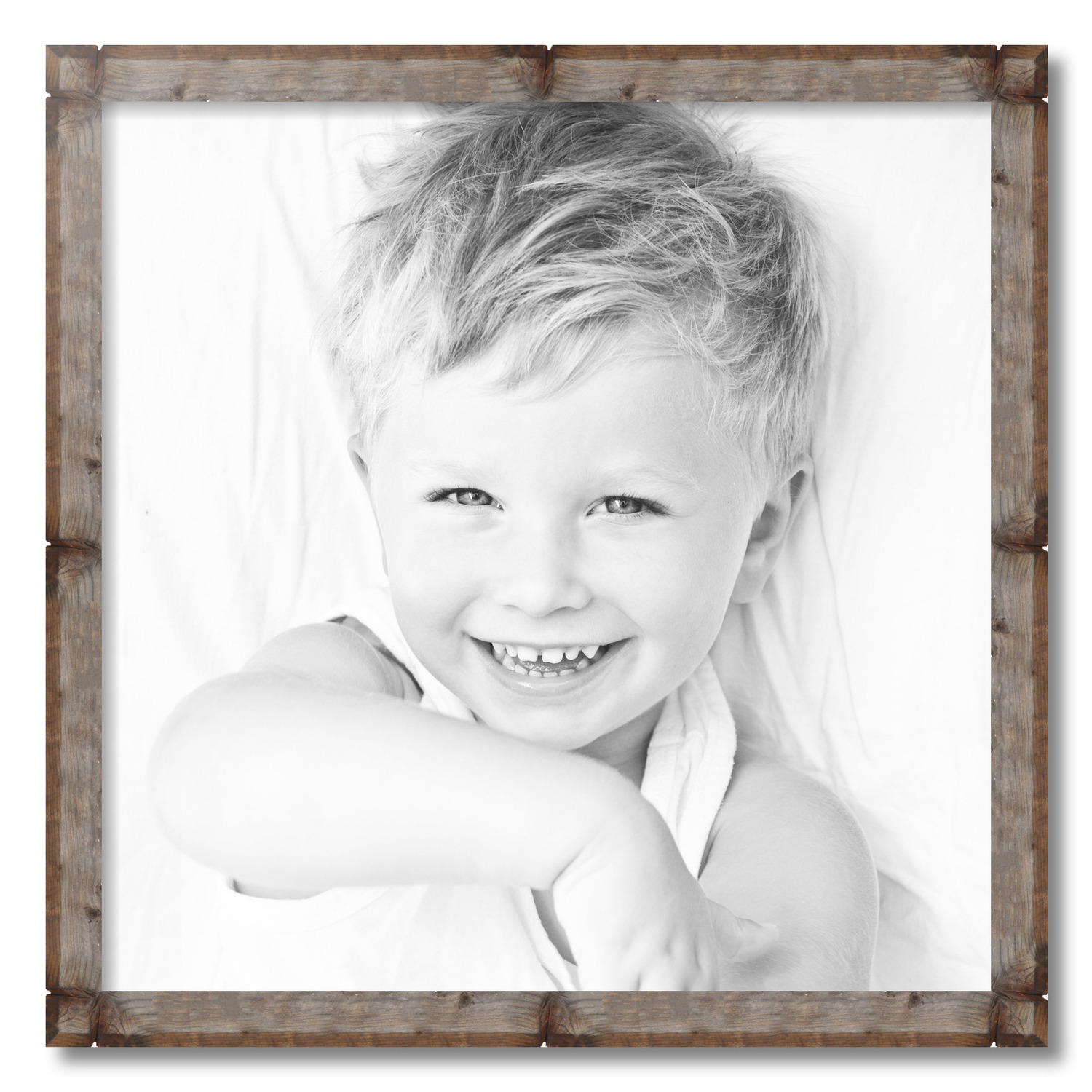 ArtToFrames 24 x 24" Rustic Custom Picture Poster Frame 1.5" Wide A53RC - Picture 6 of 33